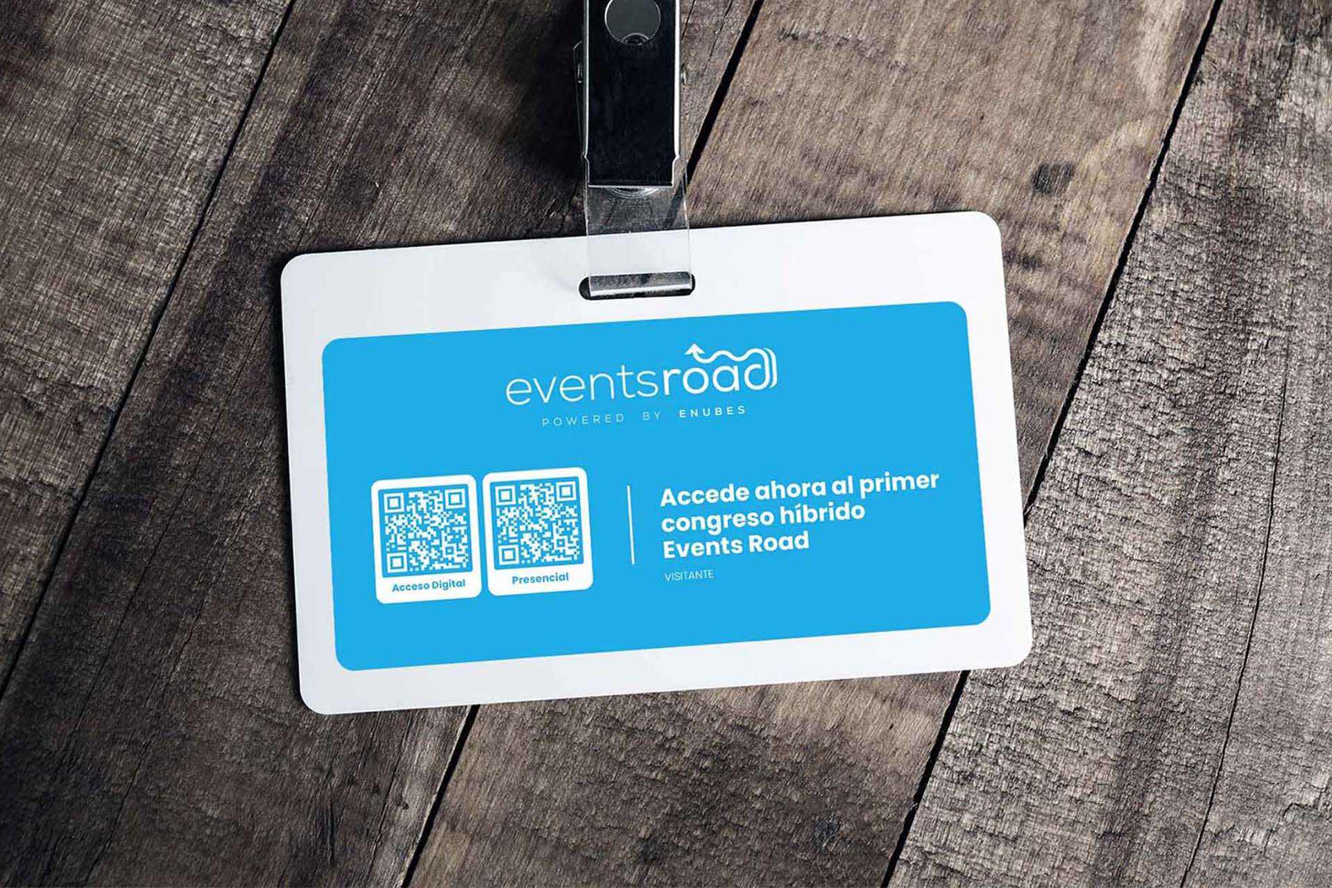 acreditación con qr para el acceso a un evento híbrido